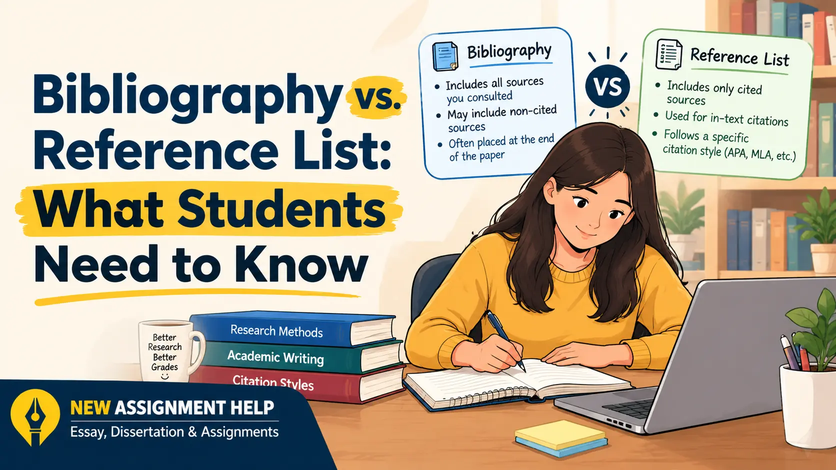 Bibliography vs Reference List: What Students Need to Know